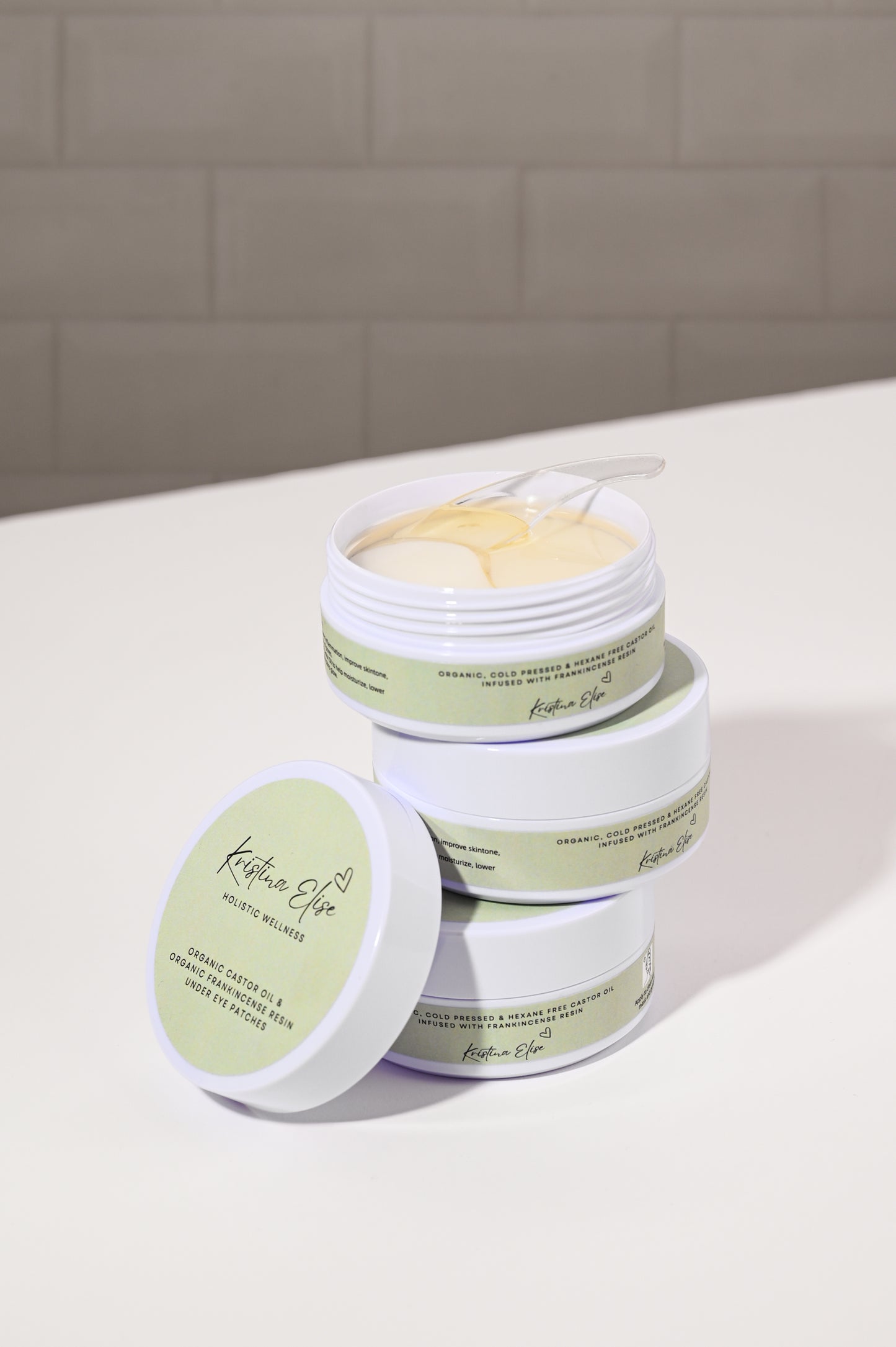 Castor Oil & Frankincense Resin Under Eye Patches (Pre-Order)